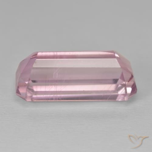Kunzite Medium Dark-Pink naturelle Octogone / coupe Émeraude, 23.10 ct, VS