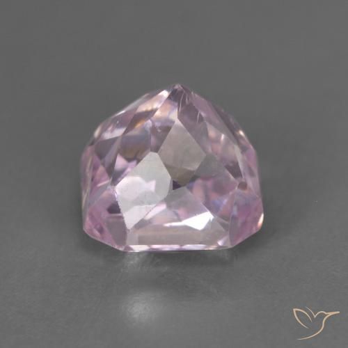 Kunzite Rose lavande très clair naturelle Octogone / coupe Émeraude, 1.99 ct, VS