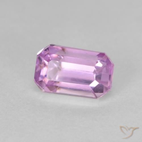 Kunzite Lilas léger naturelle Octogone / coupe Émeraude, 2.06 ct, VS