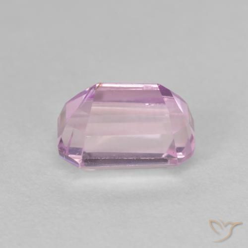 Kunzite Lilas léger naturelle Octogone / coupe Émeraude, 2.06 ct, VS