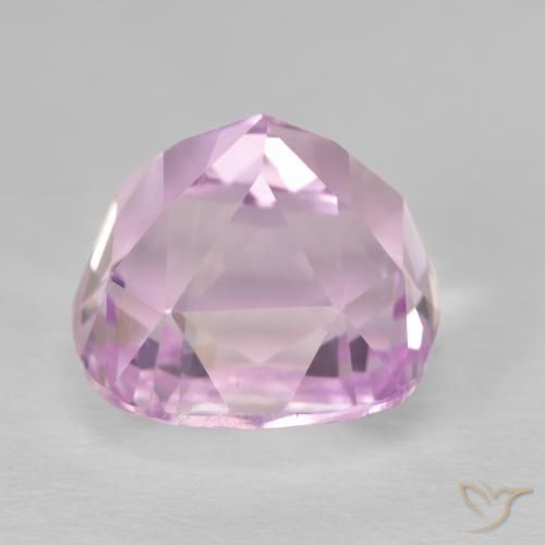 Kunzite Ton rose cerise naturelle Coussin, 10.05 ct, VVS