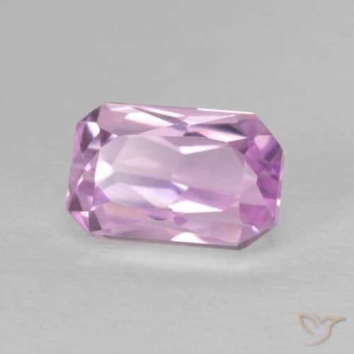 Kunzite Ton rose cerise naturelle Octogone / coupe Émeraude, 3.64 ct, VVS