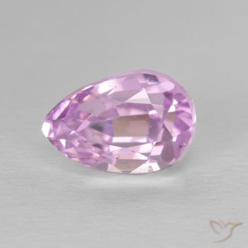 3.73ct Naturel Ton rose cerise Kunzite, En forme de poire, VS