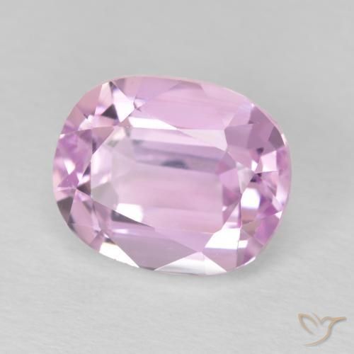 Kunzite Rose vif naturelle Coussin, 5.93 ct, VVS-VS