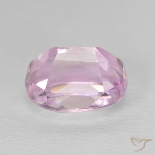 Kunzite Rose vif naturelle Coussin, 5.93 ct, VVS-VS