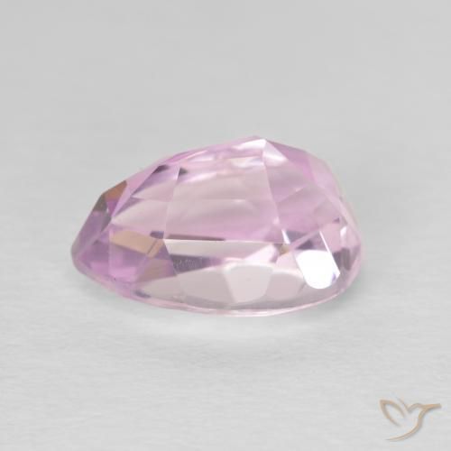 Kunzite Ton rose cerise naturelle En forme de poire, 3.88 ct, VVS-VS