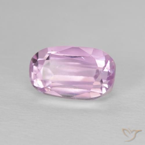 Kunzite Rose moyen naturelle Coussin, 2.72 ct, VVS-VS