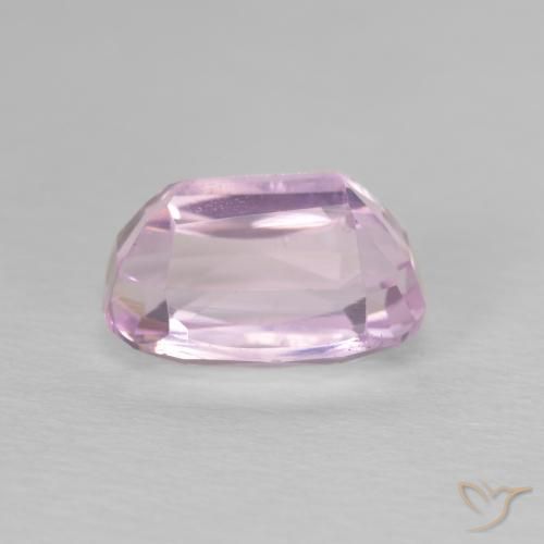 Kunzite Rose moyen naturelle Coussin, 2.72 ct, VVS-VS