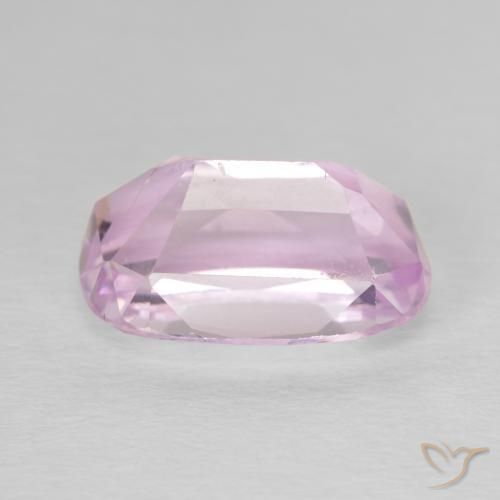 Kunzite Ton rose cerise naturelle Coussin, 5.92 ct, VS