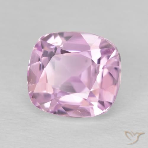 Kunzite pourpre naturelle coupe coussin, 2,78 ct, VS