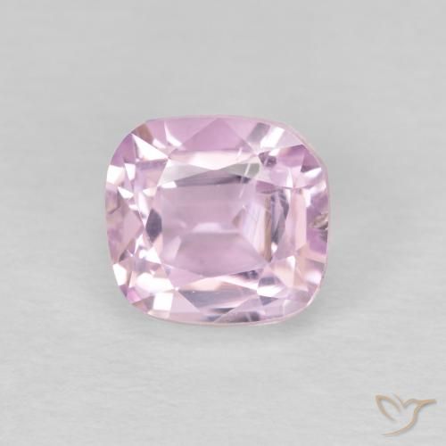 2.37ct Naturel Pourpre violet rosâtre Kunzite, Coussin, VS