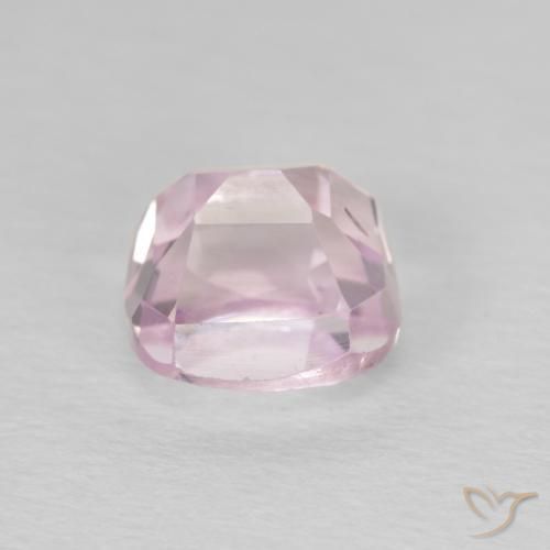 Kunzite Pourpre violet rosâtre naturelle Coussin, 2.37 ct, VS