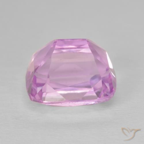 Kunzite Violet Rosâtre naturelle Coussin, 9.35 ct, VVS-VS