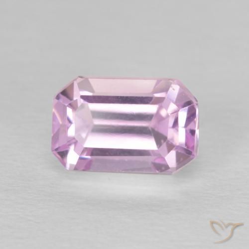 2.04ct Naturel Lilas Kunzite, Taille émeraude, VS