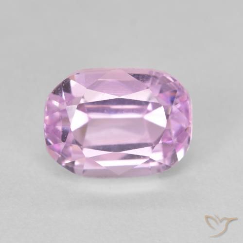 3.92ct Naturel Ton rose cerise Kunzite, Coussin, VVS