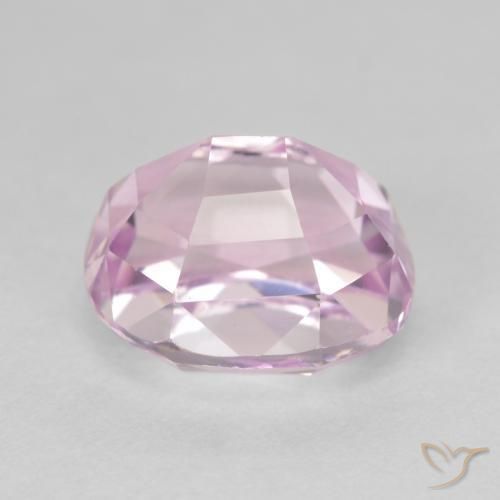 Kunzite Rose moyen naturelle ovale, 6.63 ct, VVS