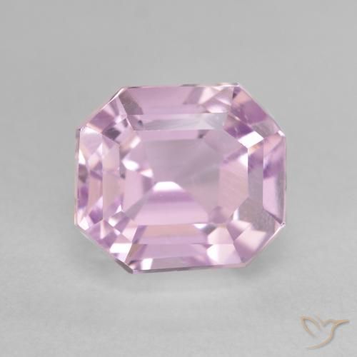 Kunzite Ton rose cerise naturelle Octogone / coupe Émeraude, 5.02 ct, VVS