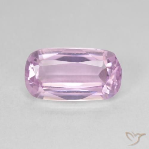 5.43ct Naturel Pourpre violet rosâtre Kunzite, Coussin, VVS-VS