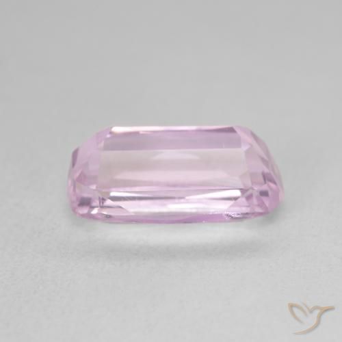 Kunzite Pourpre violet rosâtre naturelle Coussin, 5.43 ct, VVS-VS