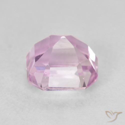 Kunzite Rose cerise naturelle Octogone / coupe Émeraude, 1.70 ct, VVS-VS