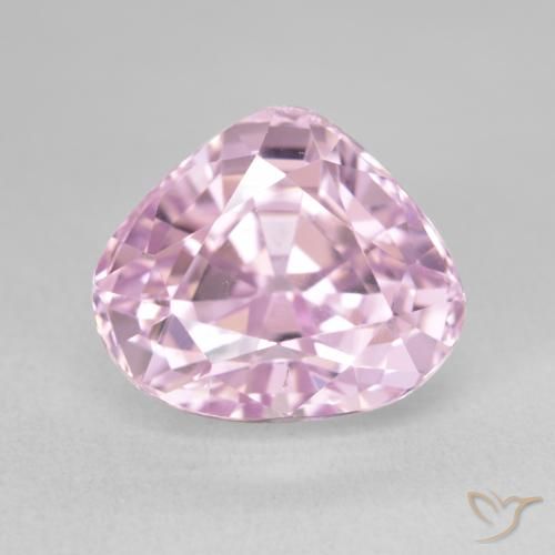 9.56ct Naturel Rose pourpre léger Kunzite, En forme de poire, VVS-VS