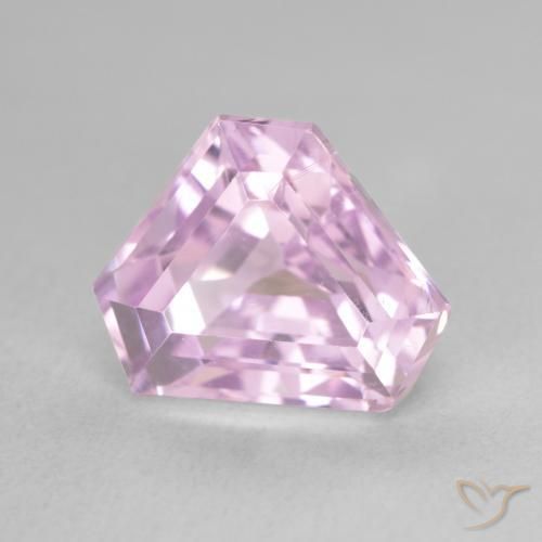 Kunzite Pourpre violet rosâtre naturelle Fantaisie, 5.73 ct, VVS-VS