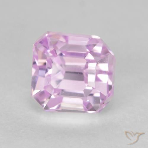Kunzite Ton rose cerise naturelle Octogone / coupe Émeraude, 2.09 ct, VVS-VS