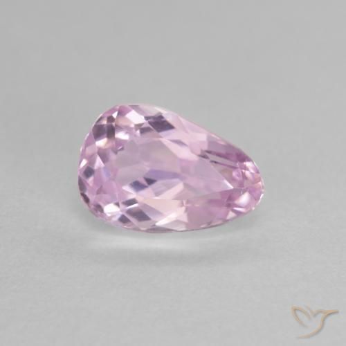 Kunzite Ton rose cerise naturelle En forme de poire, 2.13 ct, VVS-VS