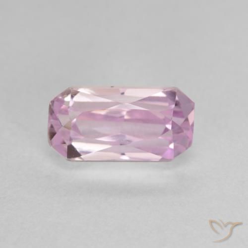 2.46ct Naturel Ton rose cerise Kunzite, Taille émeraude, VVS-VS