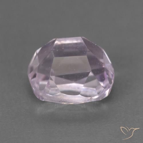 Kunzite Rose clair naturelle Coussin, 1.48 ct, VVS-VS