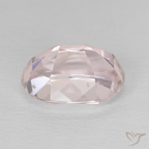 Kunzite Flamant rose naturelle ovale, 5.48 ct, VS
