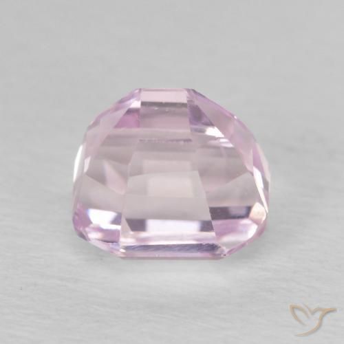 Kunzite Rose clair naturelle Octogone / coupe Émeraude, 2.02 ct, VS