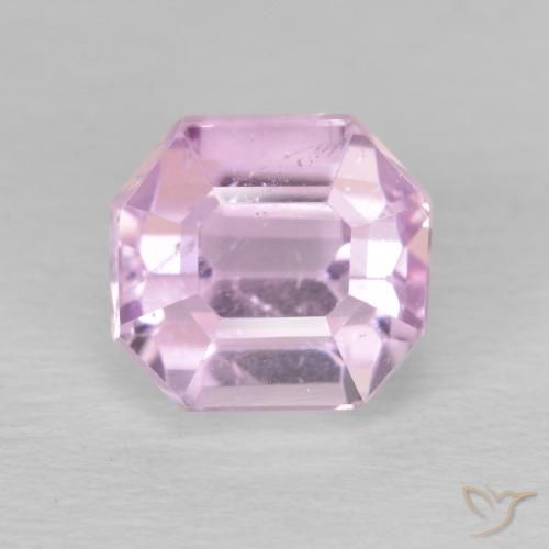 Kunzite Rose clair naturelle Octogone / coupe Émeraude, 3.02 ct, VS