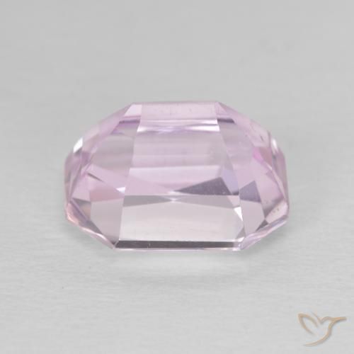 Kunzite Rose clair naturelle Octogone / coupe Émeraude, 5.19 ct, VS