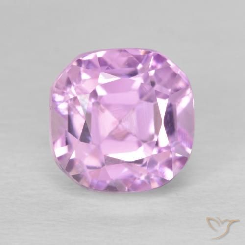 3.22ct Naturel Rose pourpre royal Kunzite, Coussin, VS