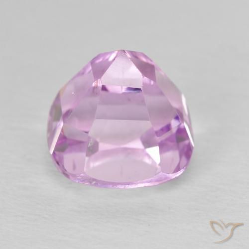 Kunzite Rose pourpre royal naturelle Coussin, 3.22 ct, VS