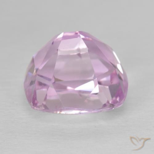 Kunzite Rose Pourpre naturelle Coussin, 6.03 ct, VS