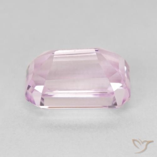 Kunzite Ton rose cerise naturelle Octogone / coupe Émeraude, 3.87 ct, VVS