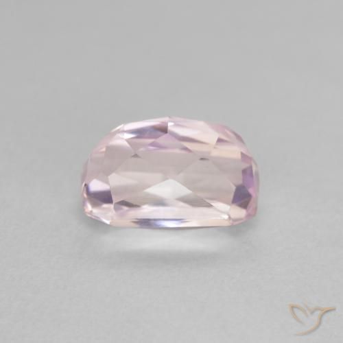 Kunzite Rose moyen naturelle Octogone / coupe Émeraude, 2.52 ct, VVS-VS