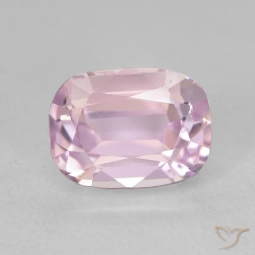 3.84ct Naturel Rose clair Kunzite, Coussin, VVS
