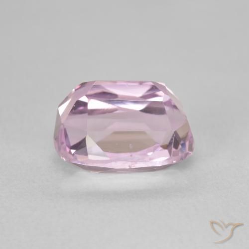 Kunzite Rose cerise naturelle Coussin, 3.70 ct, VVS