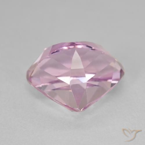Kunzite Rose clair naturelle En forme de poire, 9.26 ct, VVS