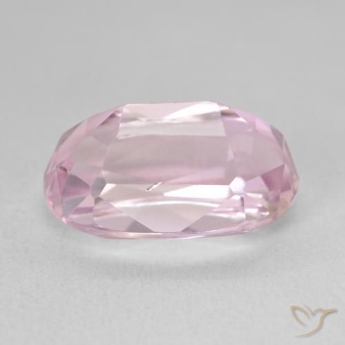Kunzite Rose clair naturelle ovale, 10.04 ct, VVS-VS