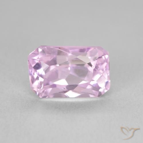 2.81ct Naturel Pourpre moyen Kunzite, Taille émeraude, VVS-VS