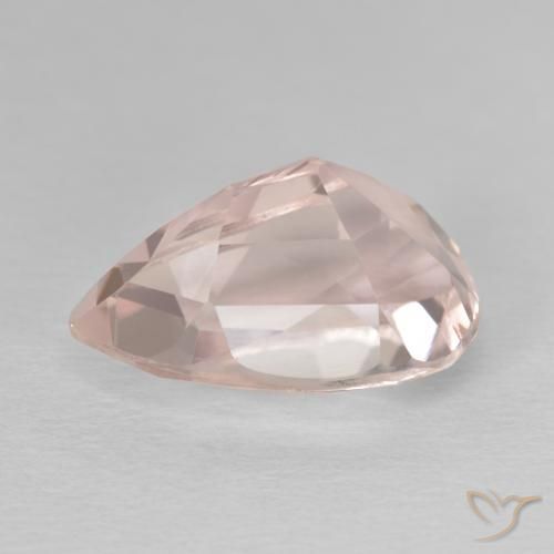 Kunzite Flamant rose naturelle En forme de poire, 10.49 ct, VVS-VS