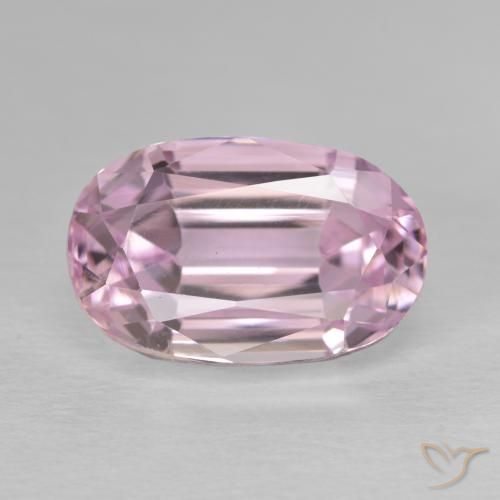 9.10ct Naturel Rose bubblegum Kunzite, ovale, VVS-VS