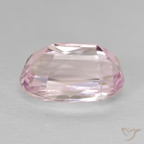 Kunzite Rose bubblegum naturelle ovale, 9.10 ct, VVS-VS