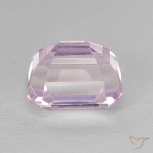 Kunzite Ton rose cerise naturelle Octogone / coupe Émeraude, 5.87 ct, VVS-VS
