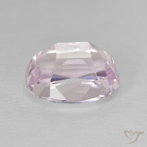Kunzite Rose léger naturelle ovale, 6.70 ct, VVS-VS