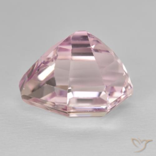 Kunzite Rose clair naturelle Fantaisie, 14.82 ct, VS